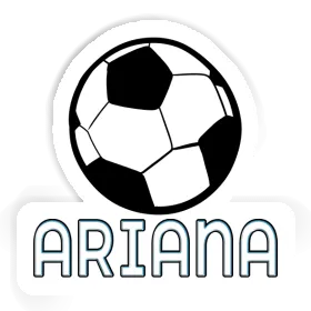 Ariana Sticker Fußball Image