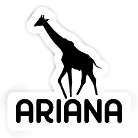 Giraffe Sticker Ariana Image