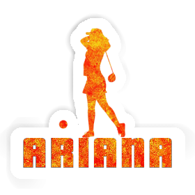 Golfeuse Autocollant Ariana Image