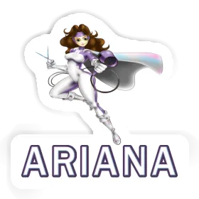 Autocollant Ariana Coiffeuse Image