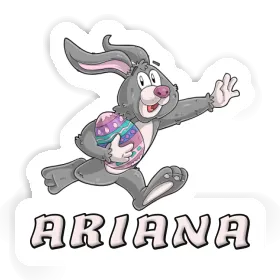 Autocollant Lapin de Pâques Ariana Image