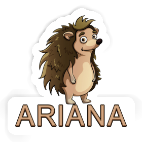 Sticker Standing Hedgehog Ariana Image