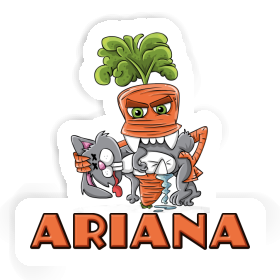 Aufkleber Ariana Monster-Karotte Image