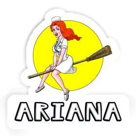 Autocollant Ariana Sorcière Image