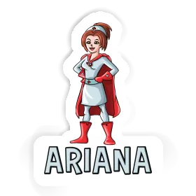 Infirmière Autocollant Ariana Image