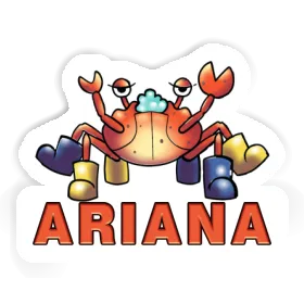 Sticker Krabbe Ariana Image