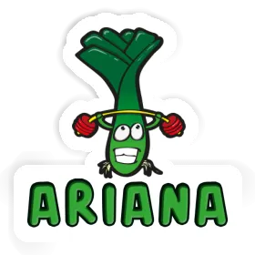 Autocollant Ariana Poireau Image
