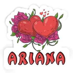 Ariana Autocollant Cœur Image