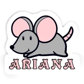 Mouse Sticker Ariana Image