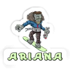 Sticker Boarder Ariana Image