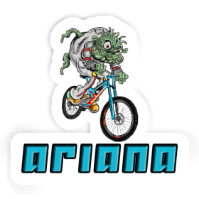 Ariana Autocollant Vététiste Image