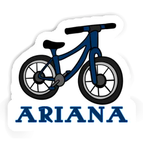 Sticker Fahrrad Ariana Image