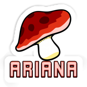 Sticker Ariana Fungal Image