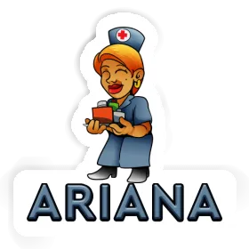 Ariana Autocollant Infirmière Image