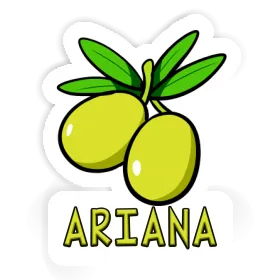 Olive Sticker Ariana Image