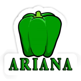 Sticker Ariana Paprika Image