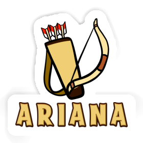 Pfeilbogen Aufkleber Ariana Image