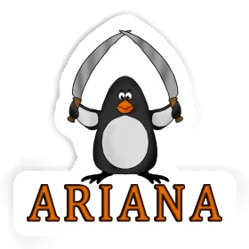 Pingouin Autocollant Ariana Image