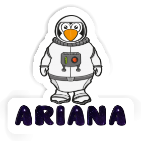 Autocollant Ariana Pingouin Image