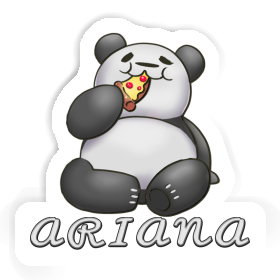 Sticker Ariana Pizza-Panda Image