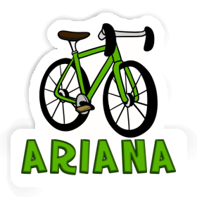 Vélo de course Autocollant Ariana Image