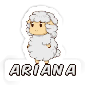 Sheep Sticker Ariana Image