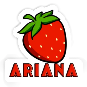 Ariana Autocollant Fraise Image