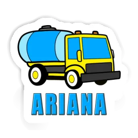 Sticker Ariana Wassertransporter Image
