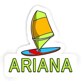 Aufkleber Windsurfsegel Ariana Image