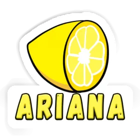Ariana Autocollant Citron Image