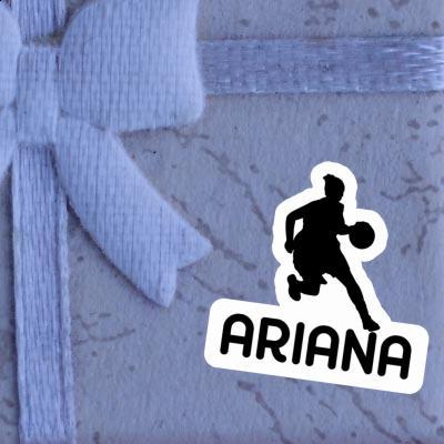 Sticker Basketballspielerin Ariana Notebook Sticker Basketballspielerin Ariana Notebook Image