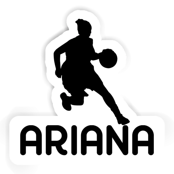 Sticker Basketballspielerin Ariana Gift package Image