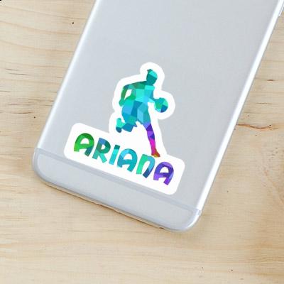 Sticker Basketball Player Ariana Gift package Image