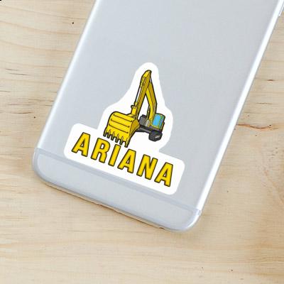 Sticker Ariana Excavator Sticker Ariana Excavator Image