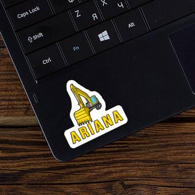 Sticker Ariana Excavator Laptop Sticker Ariana Excavator Laptop Image