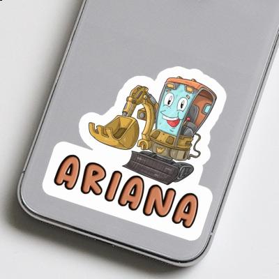 Excavator Sticker Ariana Excavator Sticker Ariana Image