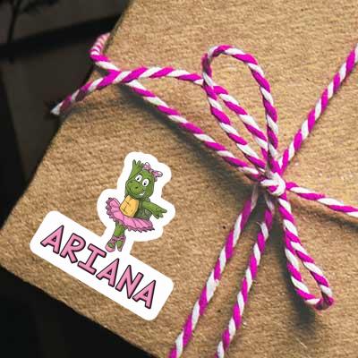 Sticker Ballerina Ariana Gift package Image