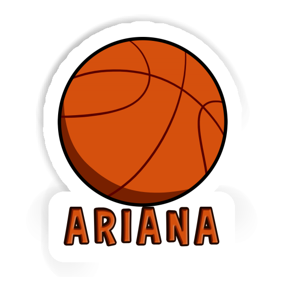Sticker Basketball Ariana Notebook Sticker Basketball Ariana Gift package Image