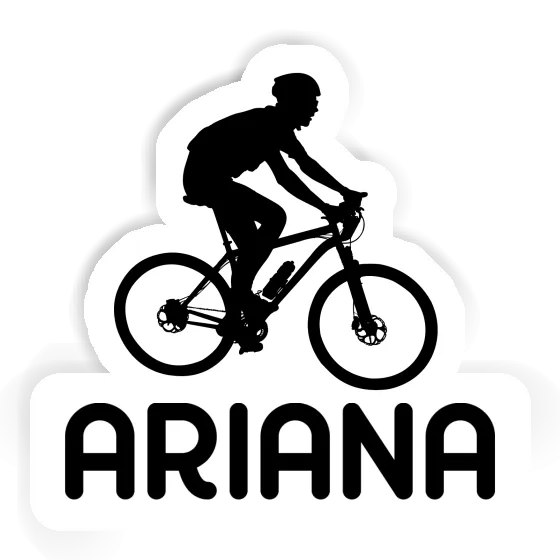 Sticker Ariana Biker Laptop Image