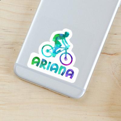 Ariana Sticker Biker Laptop Image