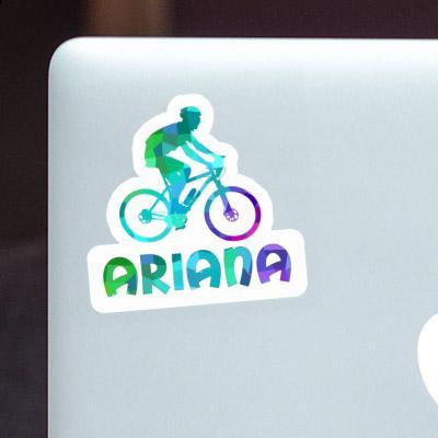 Ariana Sticker Biker Notebook Image