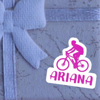 Ariana Sticker Biker Notebook Image