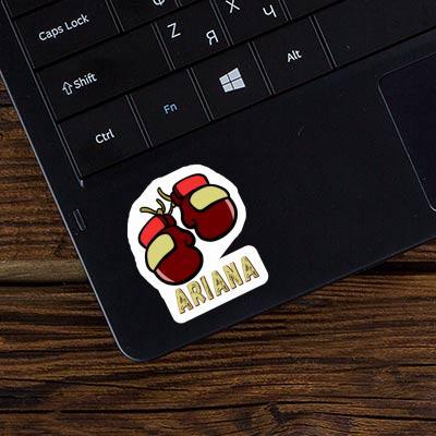 Gant de boxe Autocollant Ariana Laptop Gant de boxe Autocollant Ariana Laptop Image