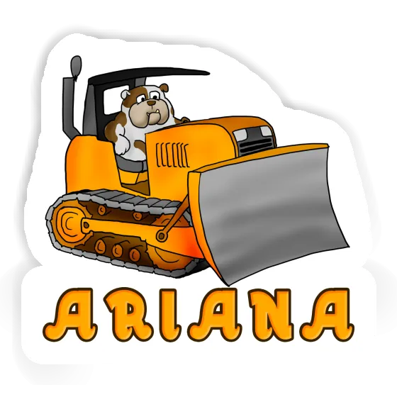 Bulldozer Autocollant Ariana Notebook Bulldozer Autocollant Ariana Gift package Image