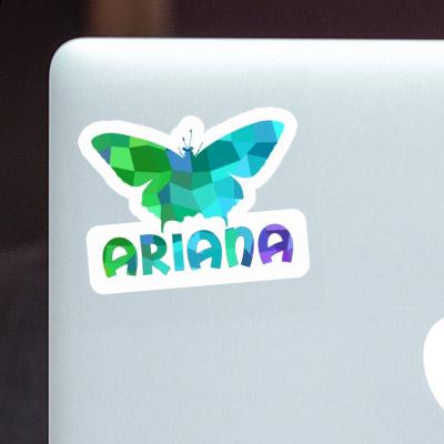 Sticker Butterfly Ariana Gift package Image