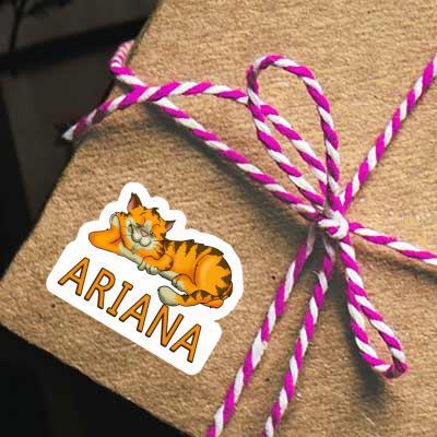 Chilling Cat Sticker Ariana Chilling Cat Sticker Ariana Image