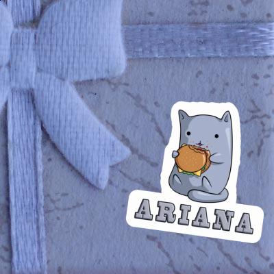 Sticker Ariana Cat Laptop Image