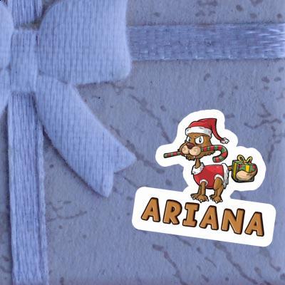 Sticker Christmas Cat Ariana Notebook Sticker Christmas Cat Ariana Notebook Image