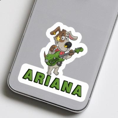 Ariana Autocollant Guitariste Laptop Ariana Autocollant Guitariste Laptop Image