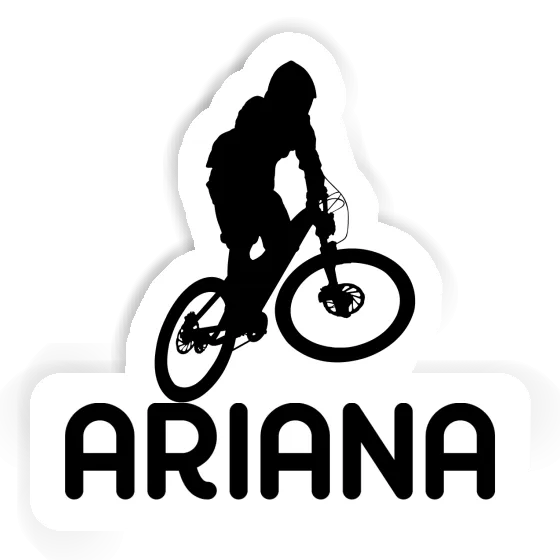 Aufkleber Downhiller Ariana Notebook Image